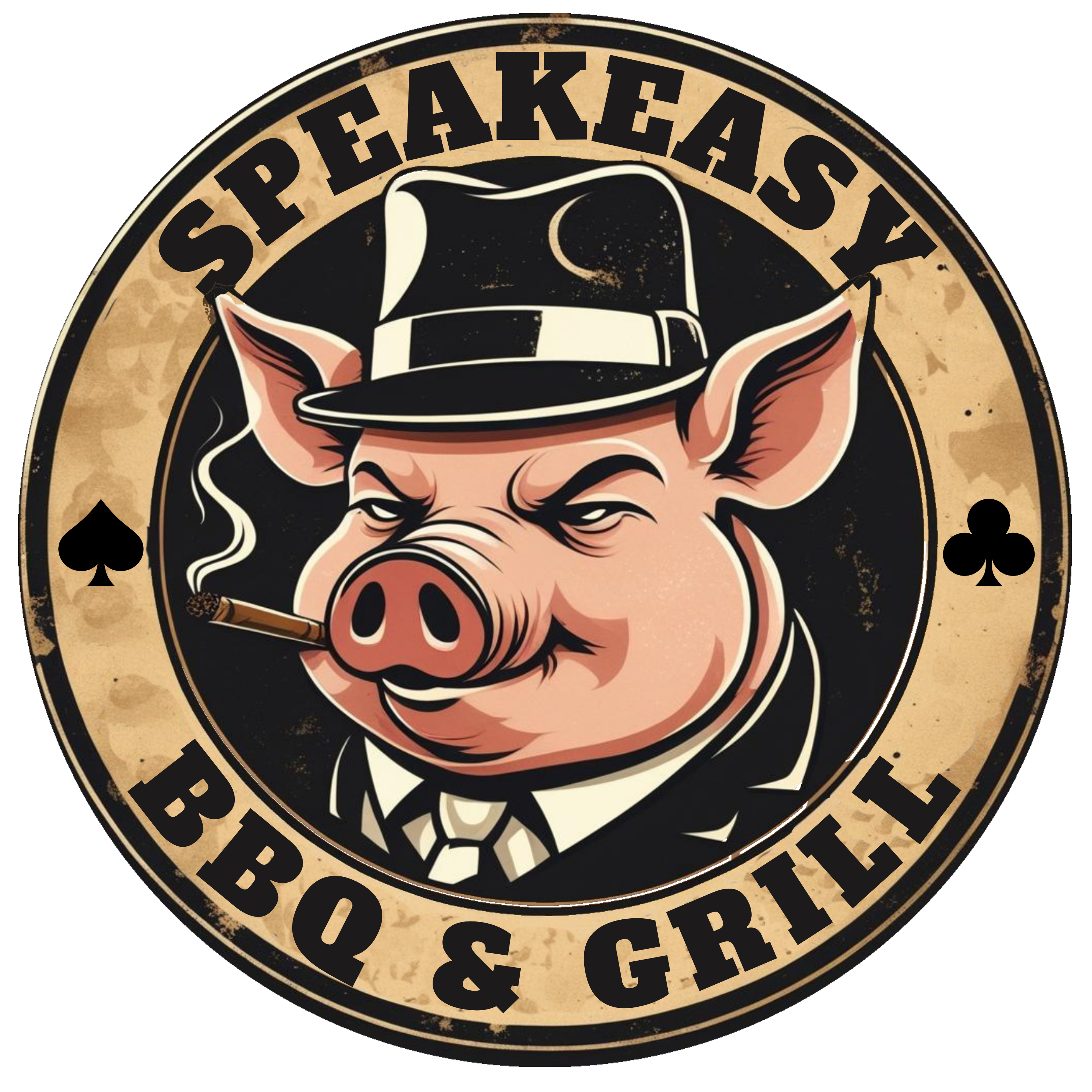 Speakeasy BBQ & Grill Logo